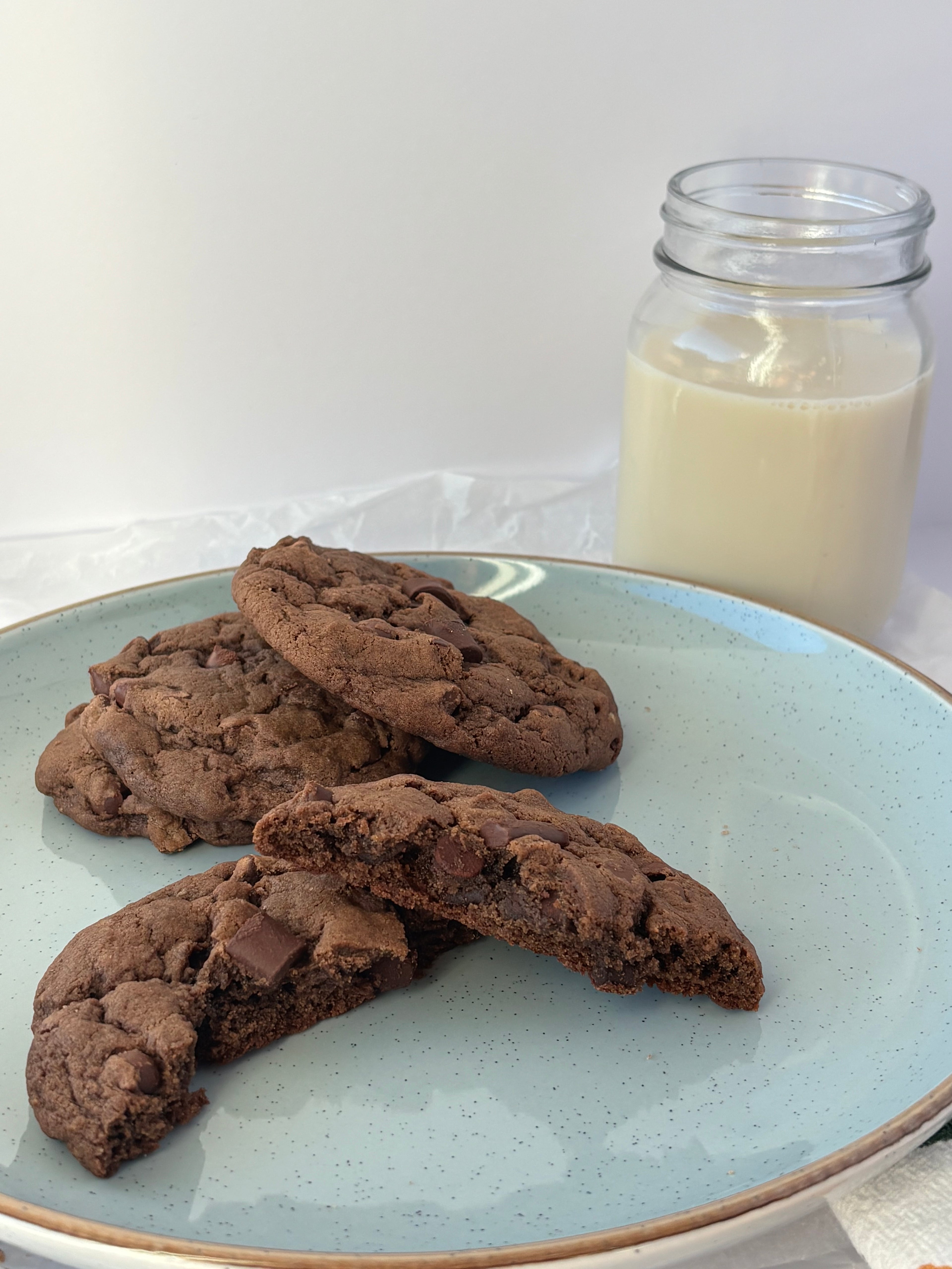 Double Chocolate Chip Cookie